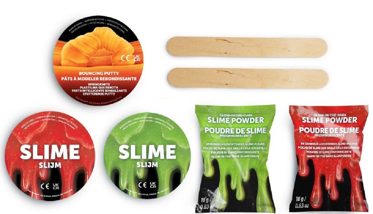 Experiment de creare slime si plastilina. Kit educativ STEM