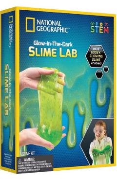 Poza produsului Laboratorul de slime fosforescent. Kit educativ STEM