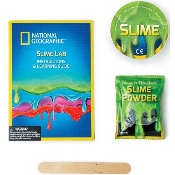 Laboratorul de slime fosforescent. Kit educativ STEM
