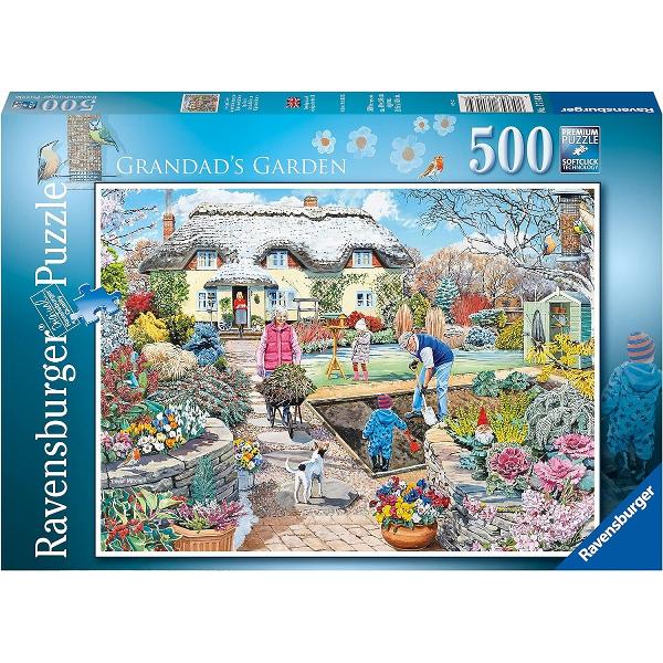 Puzzle 500 piese. Gradina bunicului