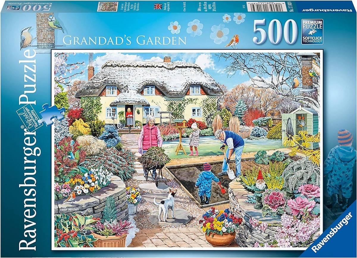 Puzzle 500 piese. Gradina bunicului