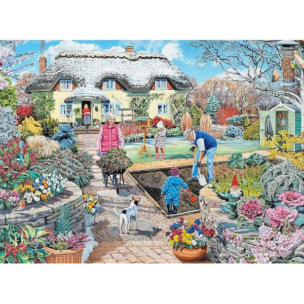 Puzzle 500 piese. Gradina bunicului