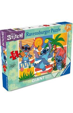 Poza produsului Puzzle mare de podea. Disney Stitch