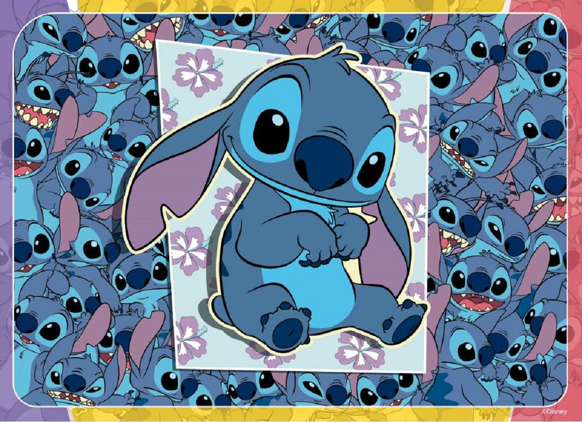 Puzzle 4x100 piese. Disney Stitch