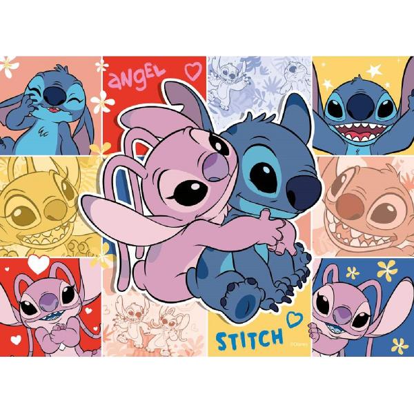 Puzzle 4x100 piese. Disney Stitch