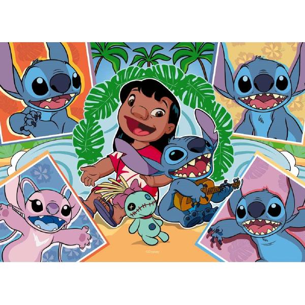 Puzzle 4x100 piese. Disney Stitch