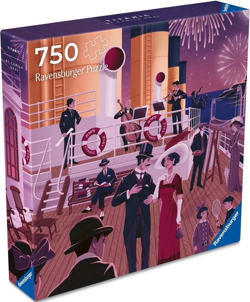 Puzzle 750 piese. Titanic