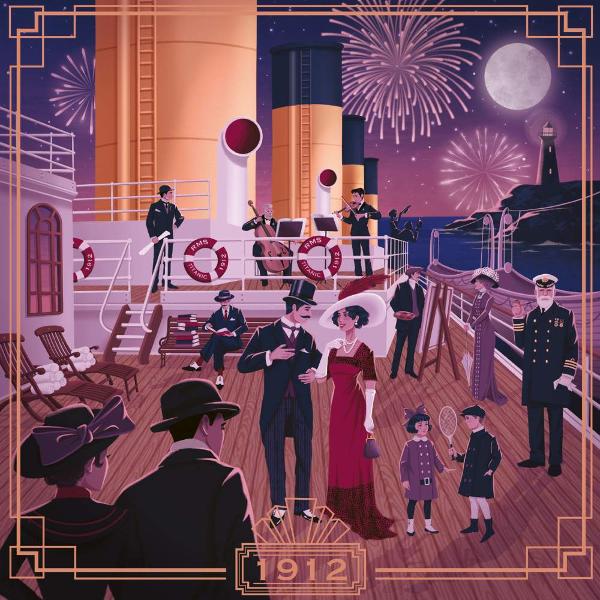 Puzzle 750 piese. Titanic