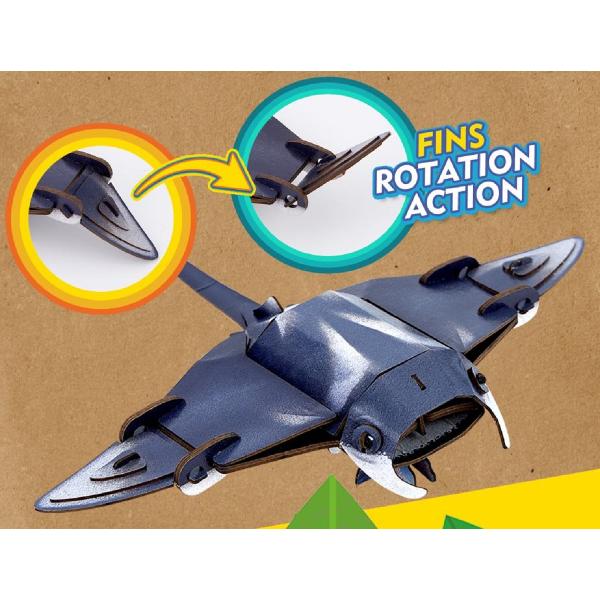  Puzzle 3D. Pisica de mare