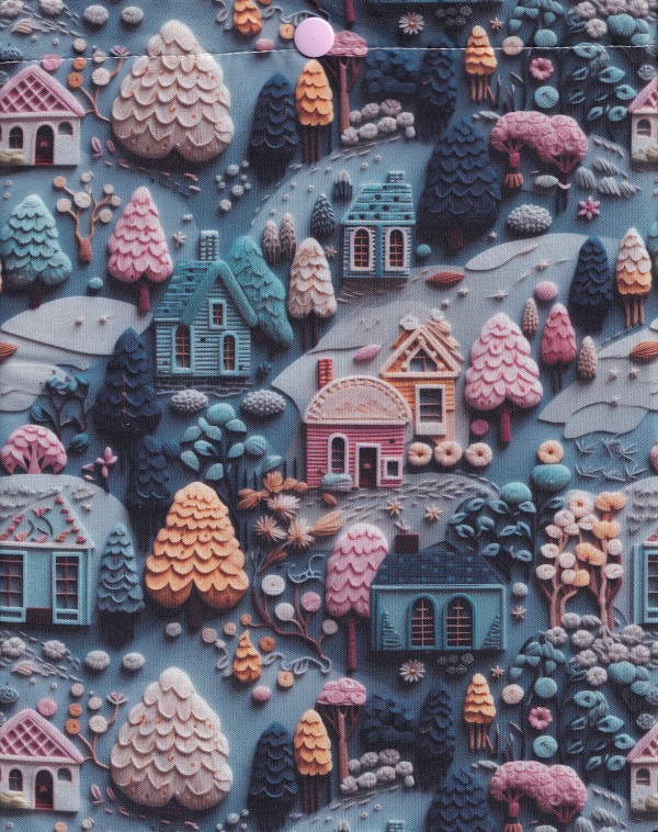 Husa pentru carte: Iarna pe ulita