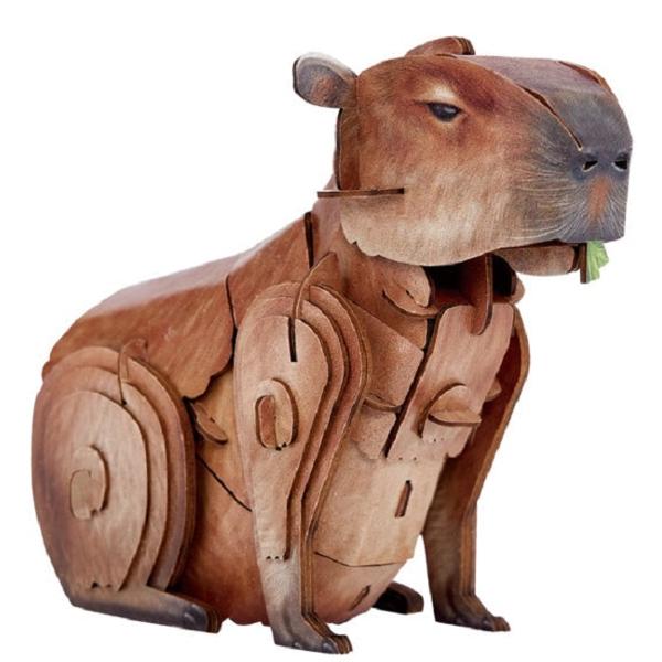 Puzzle 3D. Capibara