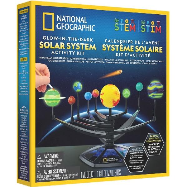 Sistemul solar planete fosforescente. Kit educativ STEM