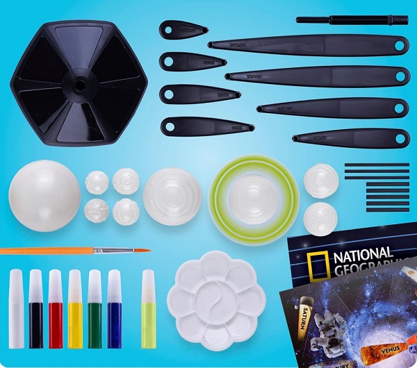 Sistemul solar planete fosforescente. Kit educativ STEM