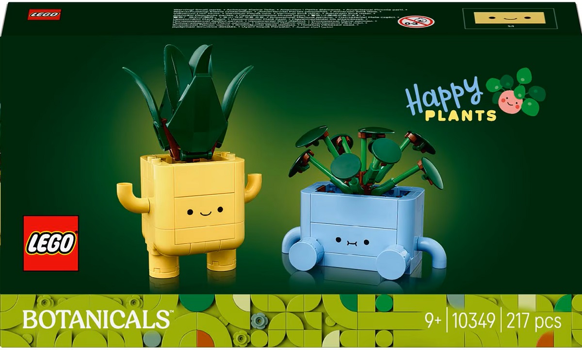 Lego Botanicals: Plante fericite