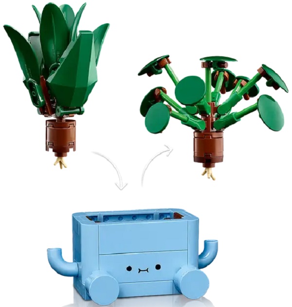Lego Botanicals: Plante fericite