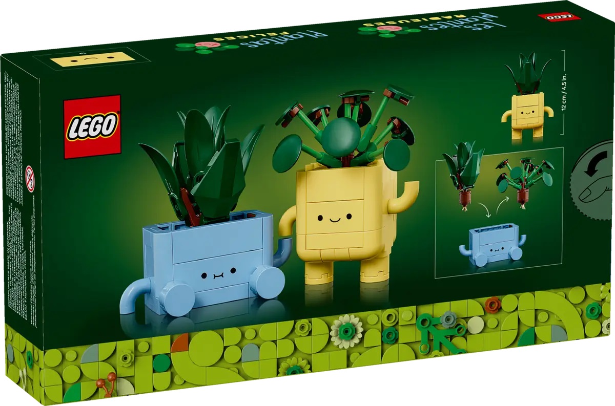 Lego Botanicals: Plante fericite