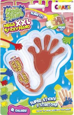 Poza produsului Mana lipicioasa. Slime portocaliu