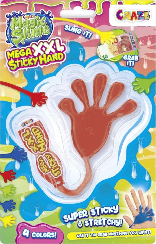 Mana lipicioasa. Slime portocaliu