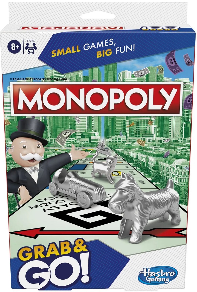 Joc: Monopoly. Grab and Go in limba engleza