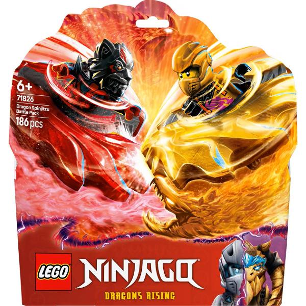 Lego Ninjago. Pachet de lupta cu dragoni Spinjitzu