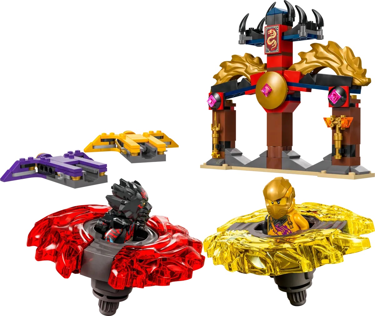 Lego Ninjago. Pachet de lupta cu dragoni Spinjitzu