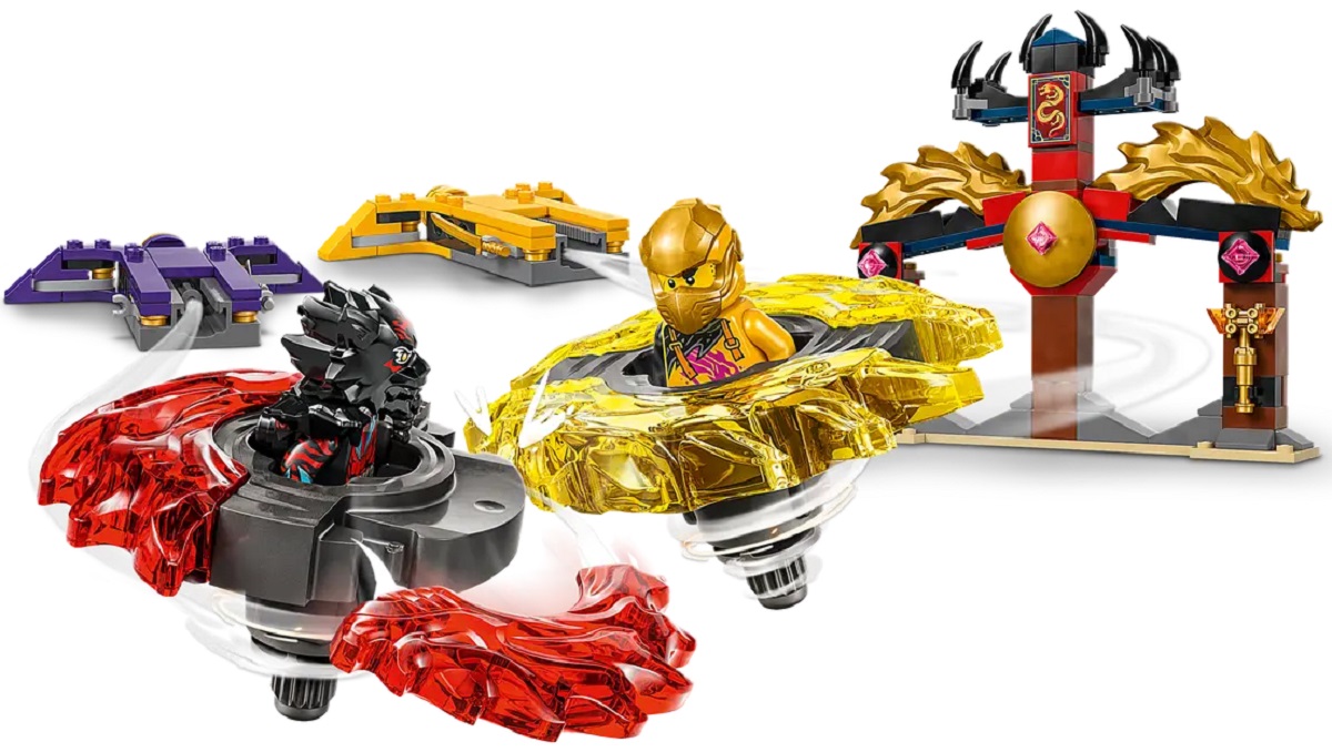 Lego Ninjago. Pachet de lupta cu dragoni Spinjitzu