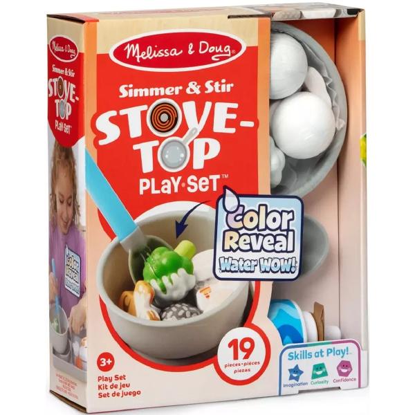 Set de joaca pentru gatit cu schimbarea culorii