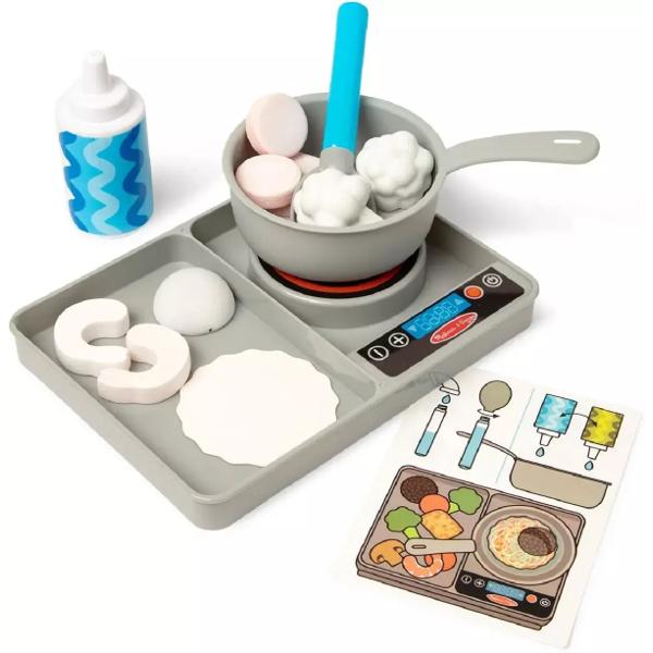 Set de joaca pentru gatit cu schimbarea culorii