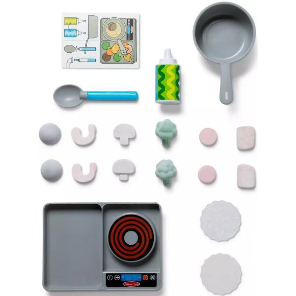 Set de joaca pentru gatit cu schimbarea culorii