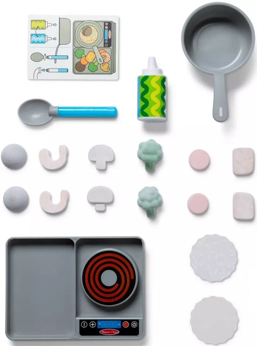 Set de joaca pentru gatit cu schimbarea culorii