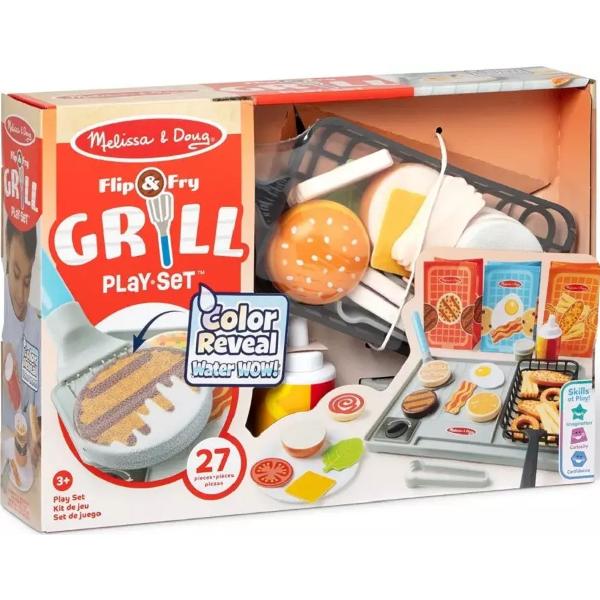 Set de joaca. Gratar cu schimbarea culorii