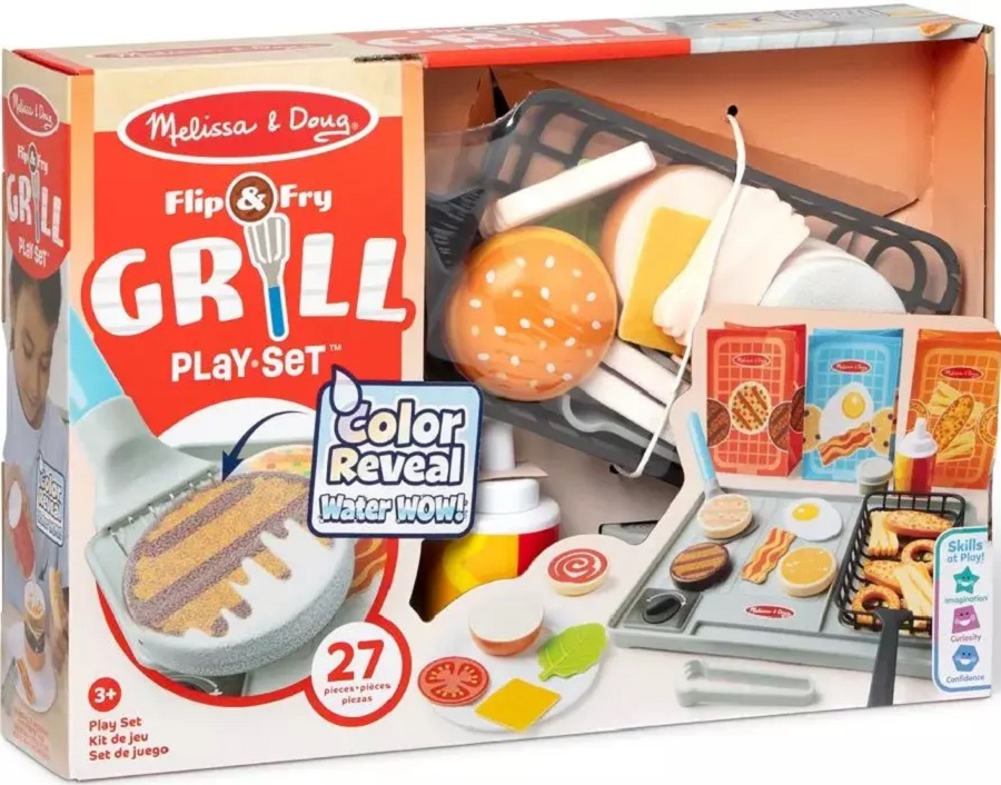 Set de joaca. Gratar cu schimbarea culorii