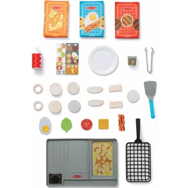 Set de joaca. Gratar cu schimbarea culorii