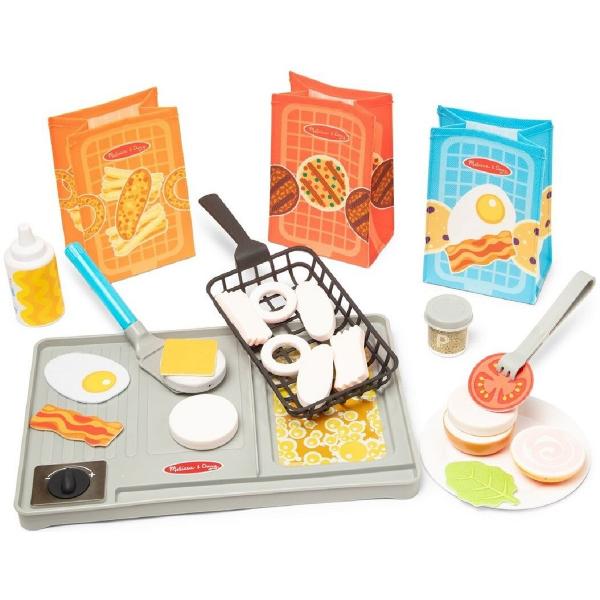 Set de joaca. Gratar cu schimbarea culorii