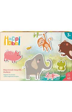 Poza produsului Joc magnetic: Animale. Happi Hobbi
