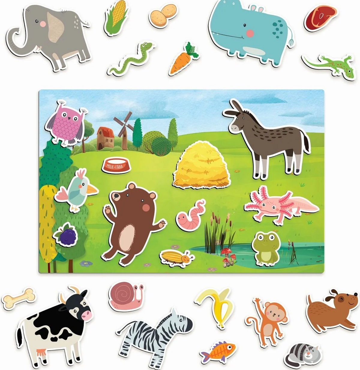 Joc magnetic: Animale. Happi Hobbi