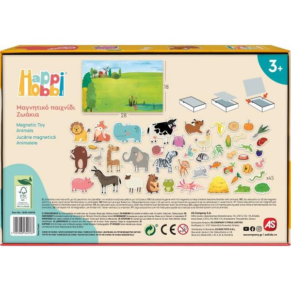 Joc magnetic: Animale. Happi Hobbi