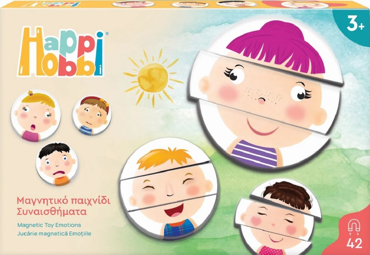 Joc magnetic: Invatare emotionala. Happi Hobbi