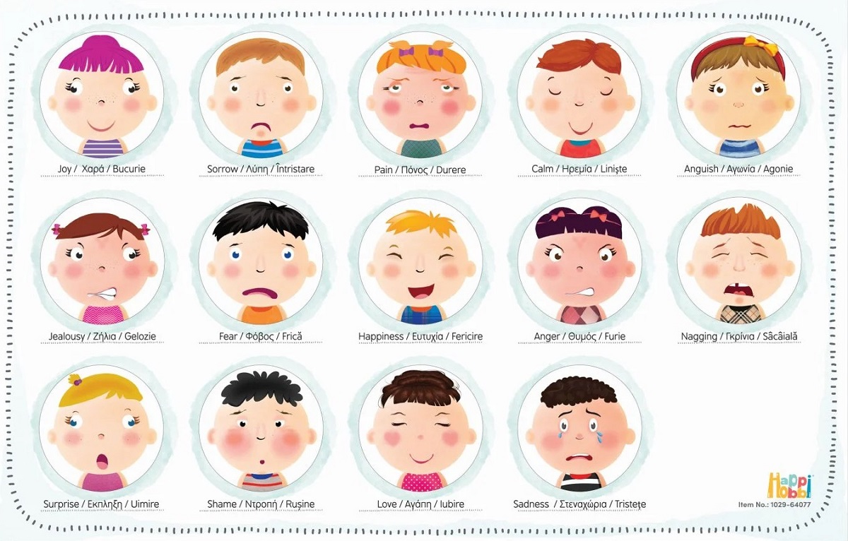 Joc magnetic: Invatare emotionala. Happi Hobbi