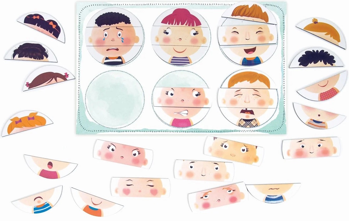 Joc magnetic: Invatare emotionala. Happi Hobbi