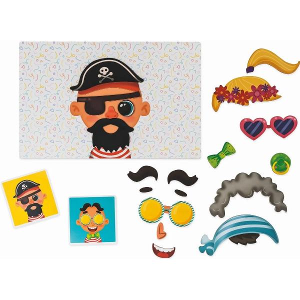 Joc magnetic: Fete amuzante. Happi Hobbi