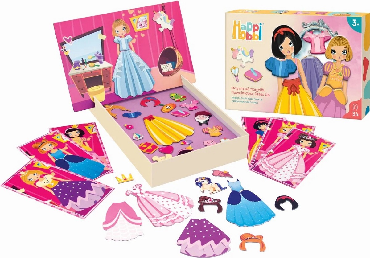 Joc magnetic: Printese. Happi Hobbi