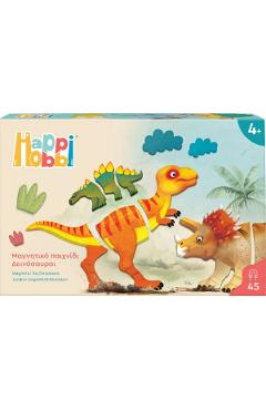 Poza produsului Joc magnetic: Dinozauri. Happi Hobbi