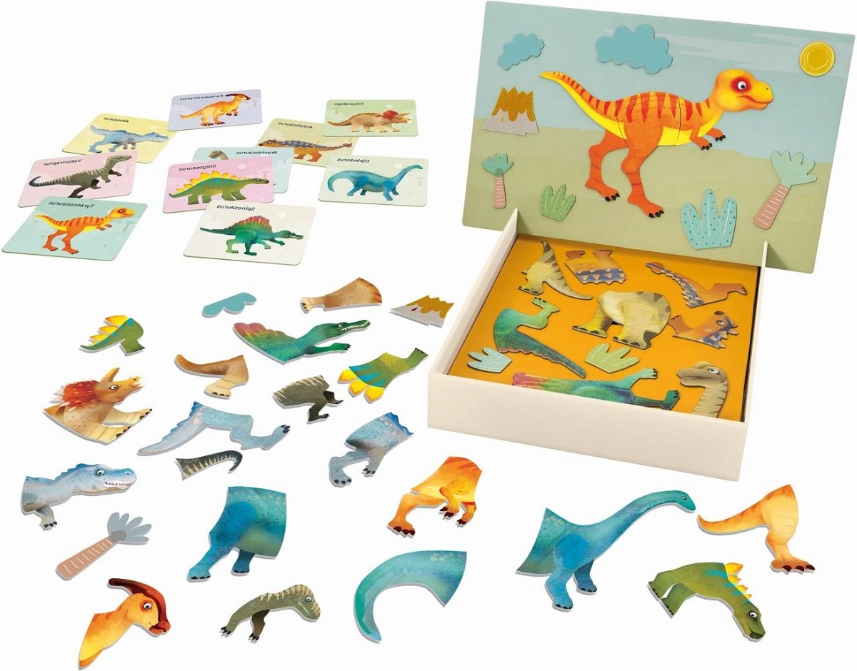 Joc magnetic: Dinozauri. Happi Hobbi