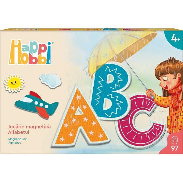 Joc magnetic: Alfabetul. Happi Hobbi