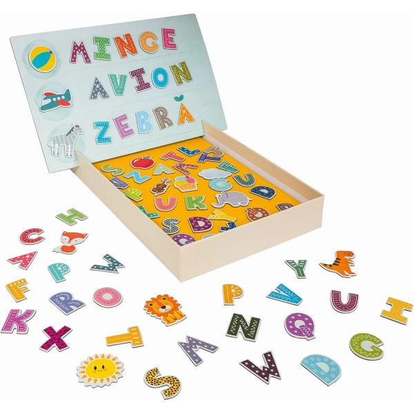 Joc magnetic: Alfabetul. Happi Hobbi