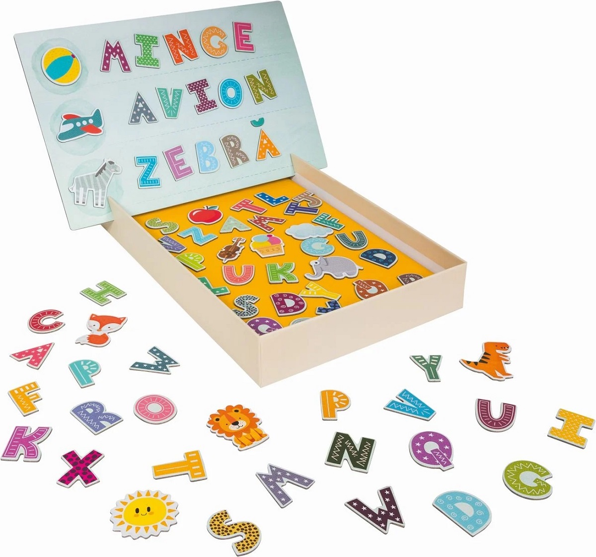 Joc magnetic: Alfabetul. Happi Hobbi