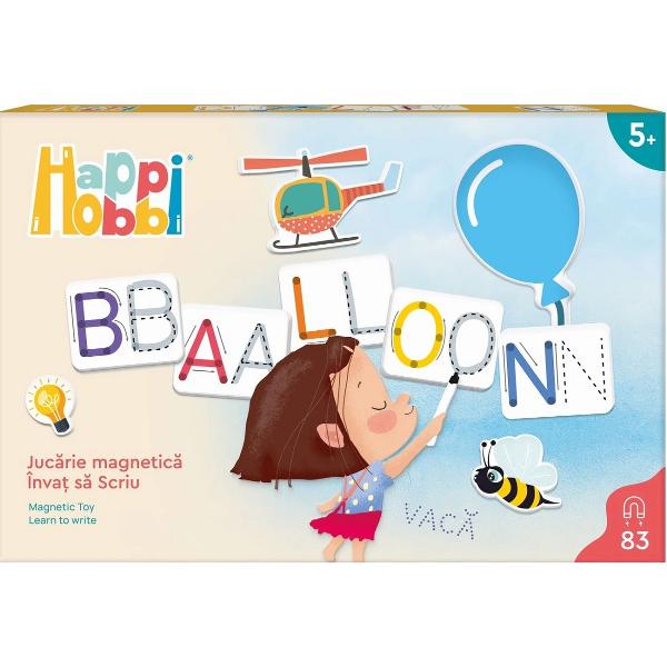 Joc magnetic: Invat sa scriu. Happi Hobbi