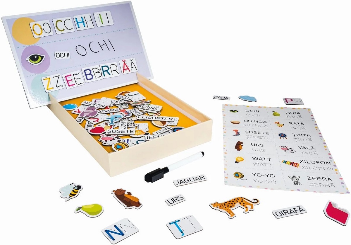 Joc magnetic: Invat sa scriu. Happi Hobbi