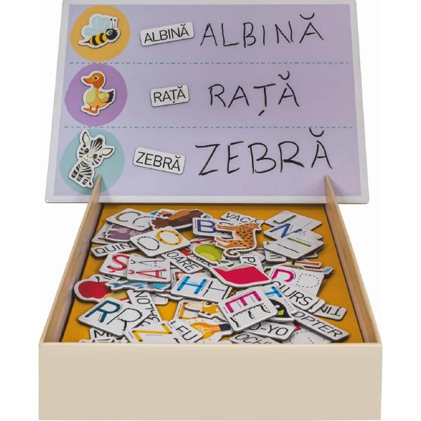 Joc magnetic: Invat sa scriu. Happi Hobbi